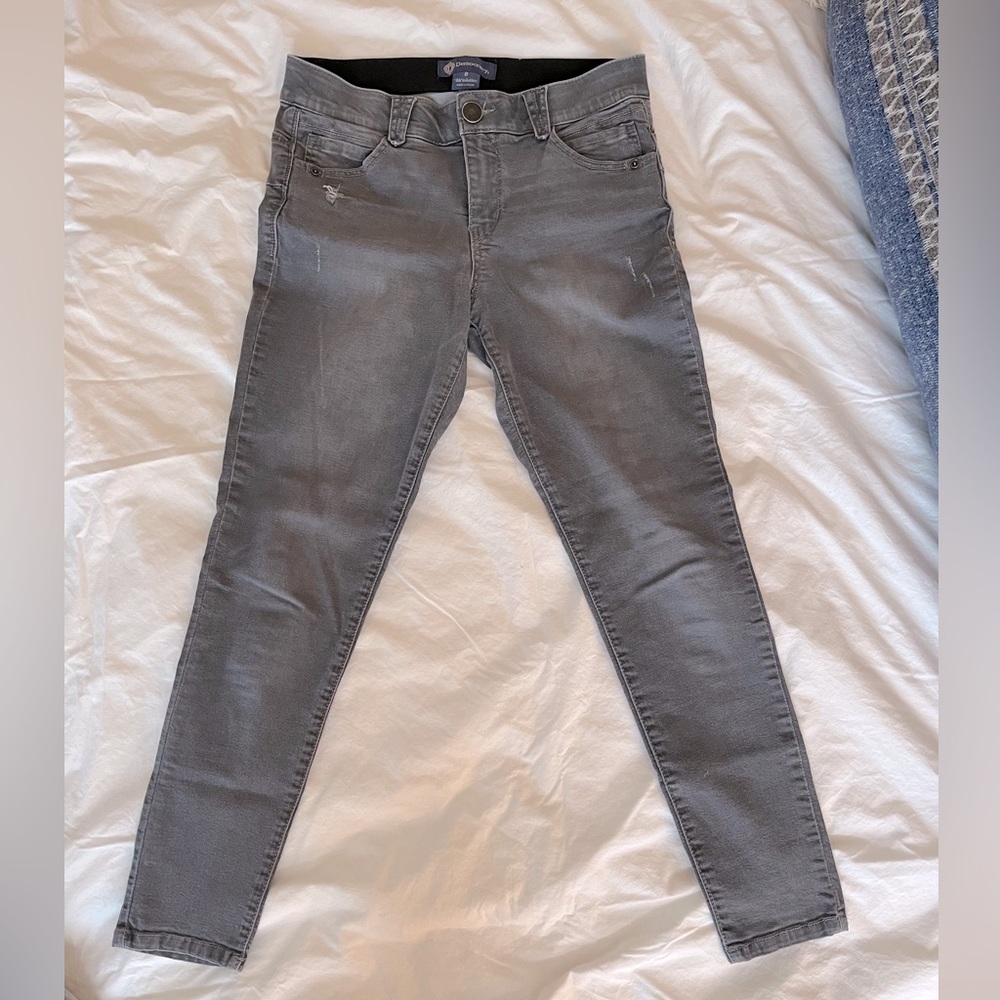 Democracy gray skinny jeans
